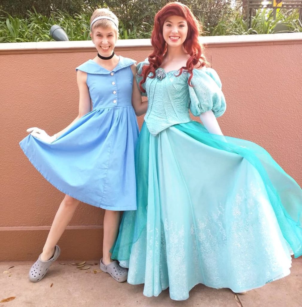 Cinderella Disneybound with Arielle princess 