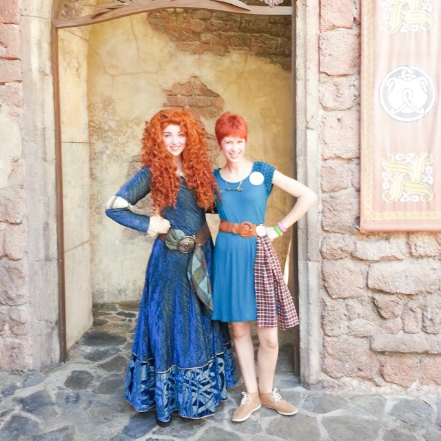 Merida Disneybound costume for women | easy outfits for Disney