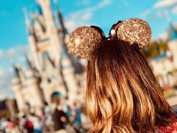 Disney ears and the castle are a must take photo!