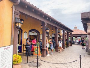 Ordering area for La Cantina de San Angel Epcot Mexican Restaurants