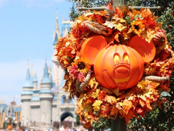 Disney Halloween Pumpkin on Main Street