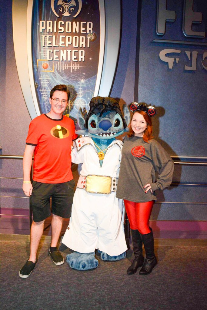 Meet and Greet with Stitch Dressed as Elvis During Mickey's Not So Scary Halloween Party