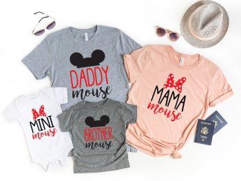 classic Mickey and Minnie Mouse shirts Disney Family Shirts