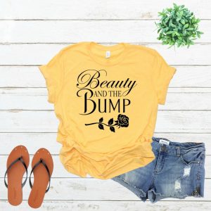 yellow beauty and the beast inspired Disney shirts for women