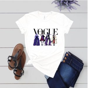 Vogue shirt with four Disney villains Disney shirts for women