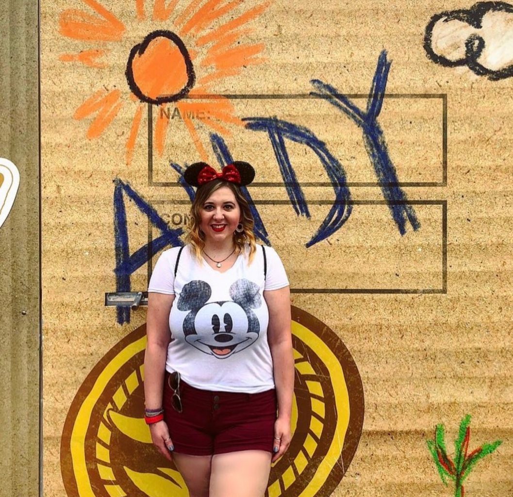 Andy's Wall at Disney's Hollywood Studios for a cute instagram pose