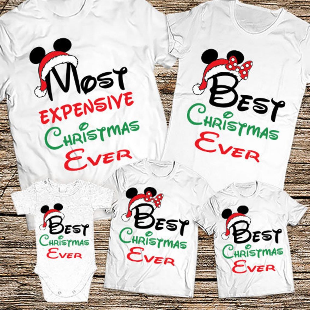 christmas disney shirts for family