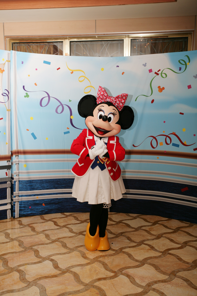 Disney Cruise Minnie Mouse Meet and Greet