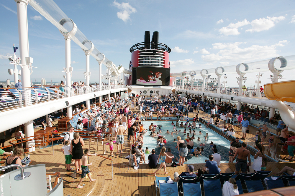 Disney Cruise Pool Deck