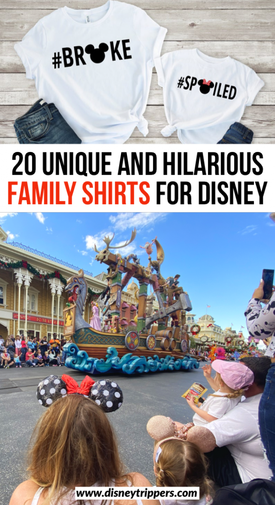 20 Unique And Hilarious Disney Family Shirts - Disney Trippers