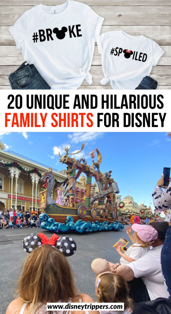 20 Unique And Hilarious Disney Family Shirts Disney Trippers