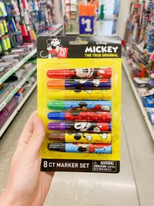 eight count Mickey Disney marker pack