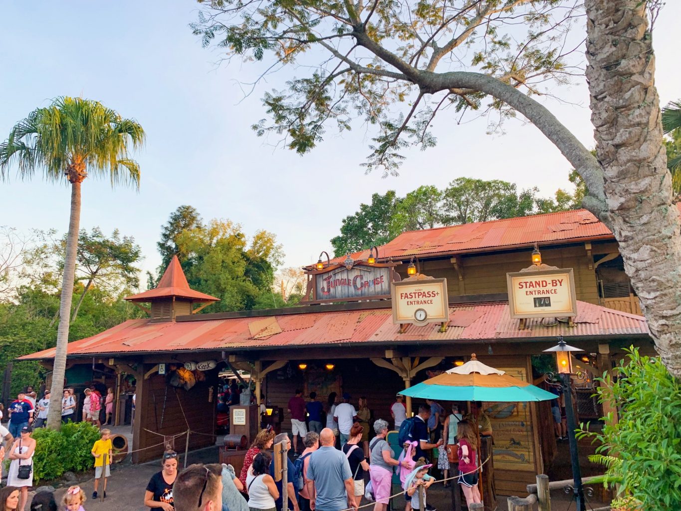 Jungle Cruise entrance