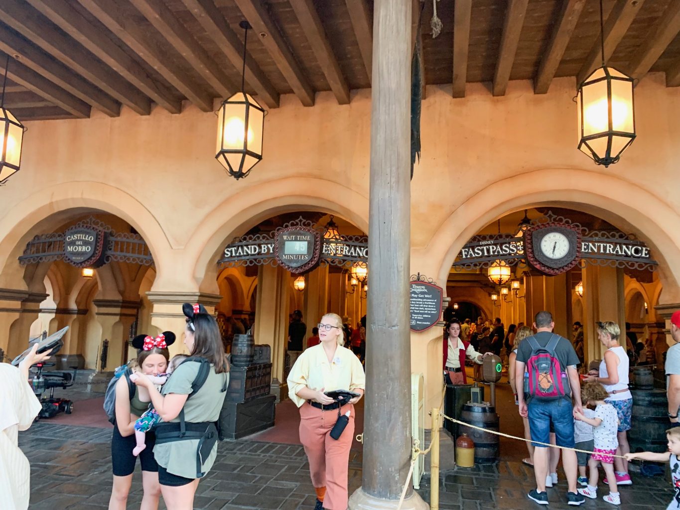 Pirates of the Caribbean Ride Entrance