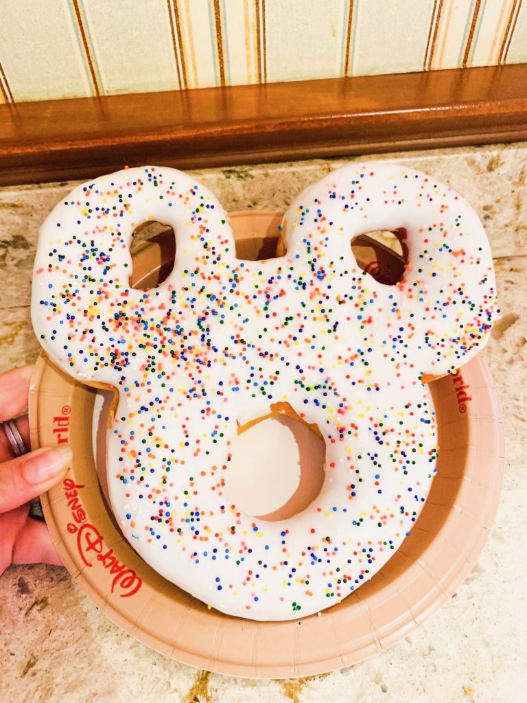 mickey donut pillow