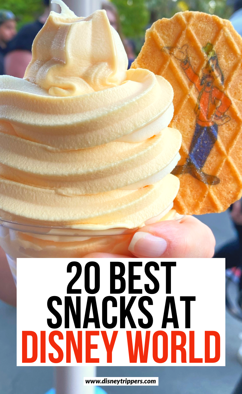 20 Best Snacks At Disney World | 20 Best Disney Snacks To Eat In The Parks | snacks on the Disney dining plan | best snack credits for Disney world | what to eat at Disney | best snacks at Disney Parks | Dole whip at Disney | where to eat at disney | quick snacks to eat at Disney | disney dining tips #disney