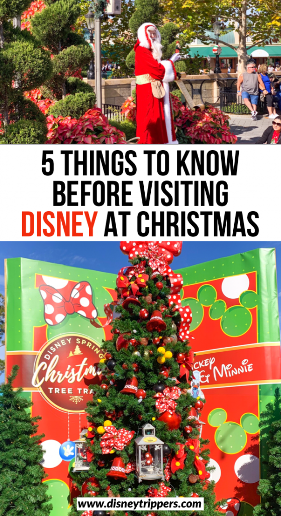 5 Things To Know Before Visiting Disney At Christmas | tips for Mickey's Very Merry Christmas Party | holidays at Disney World | what to do at Disney during Christmas | tips for spending christmas at Disney World | Disney Christmas travel tips | best things to do at Disney during christmas #disney #christmas