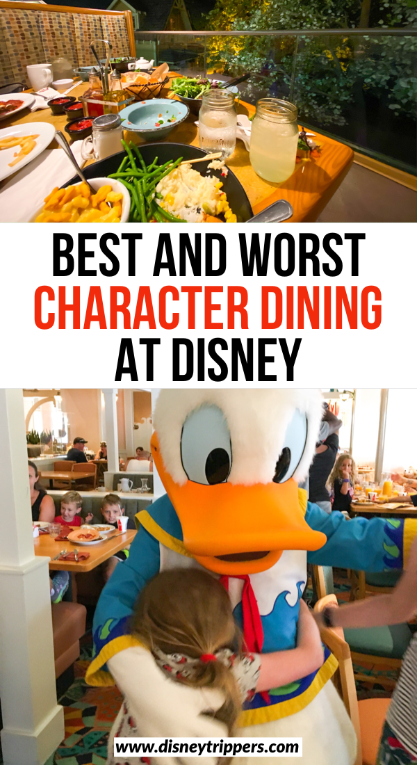 Best And Worst Character Dining At Disney World | 12 Best [and Worst!] Disney World Character Dining Locations | where to meet characters at Disney | Disney travel tips | best places to eat dinner at Walt Disney World | best disney dining locations | tips for where to eat at Disney | best character dining at Disney #disney