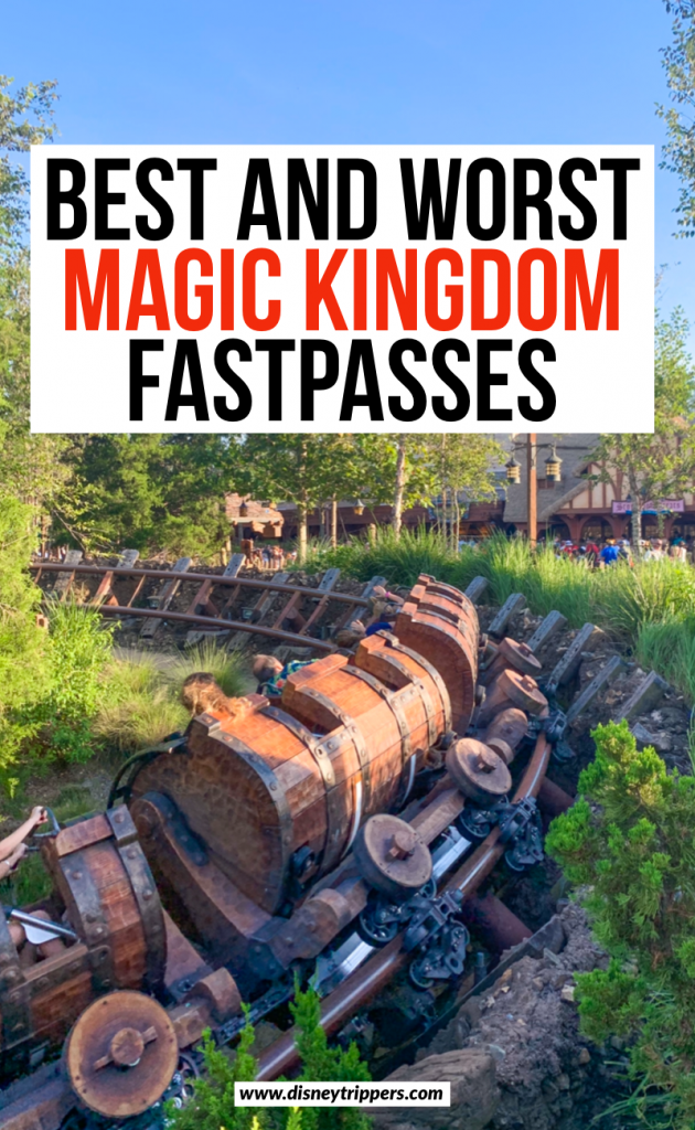 Best And Worst Magic Kingdom Fastpasses | 25 Best (And Worst!) Magic Kingdom FastPass Options | best fastpasses at Disney | tips for visiting Magic Kingdom | best rides at Magic Kingdom | best Magic Kingdom rides | best things to do at Magic Kingdom | planning a trip to Disney world and magic kingdom | tips for going to Magic kingdom at Disney world #disney #disneyworld #magickingdom