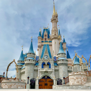 blue and white Cinderella's castle during the day Disney secrets