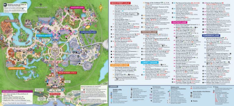 walt disney world map