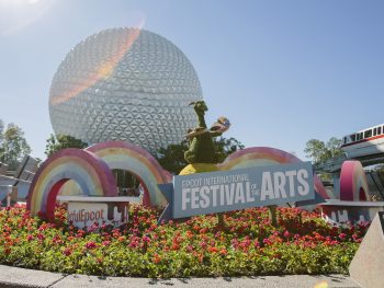 Entrance to the Epcot Festival Of The Arts