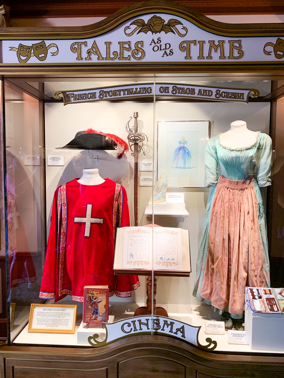 costumes for France movie at Epcot