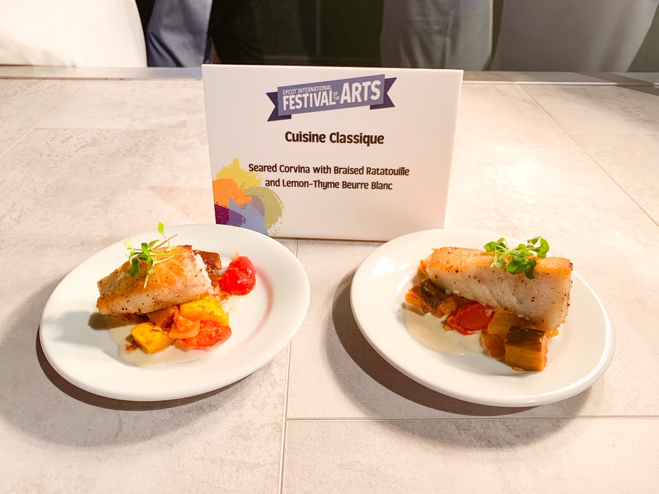 classic cuisine booth at Epcot Festival Of The Arts