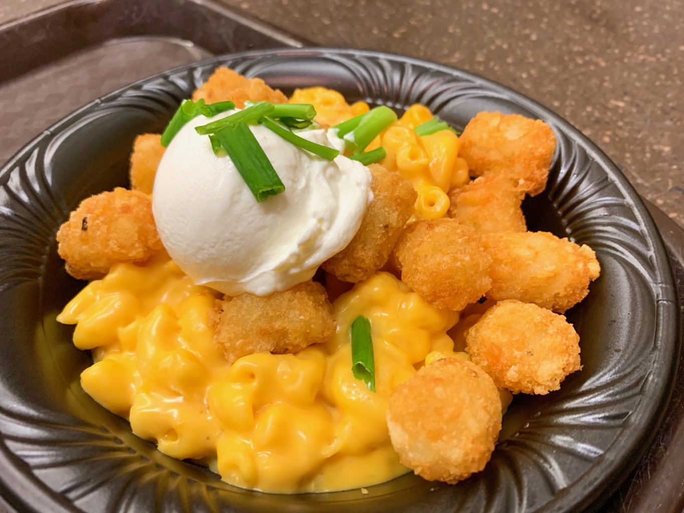 Macaroni Cheese available from Friar Nook, a Magic Kingdom quick service restaurant