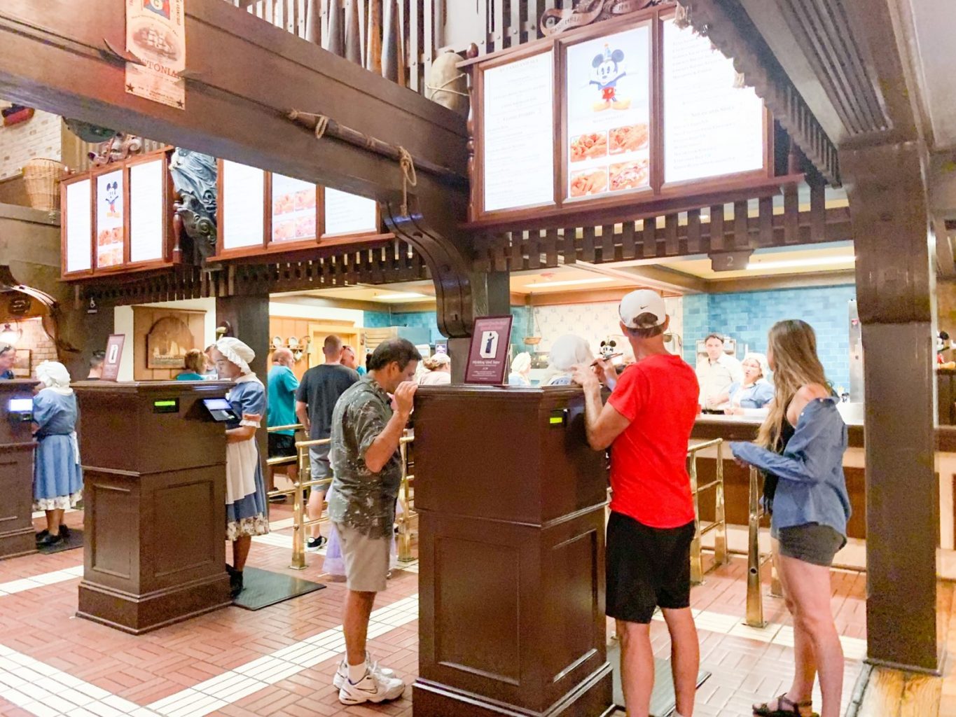 Columbia Harbor House one of the best magic kingdom quick service options
