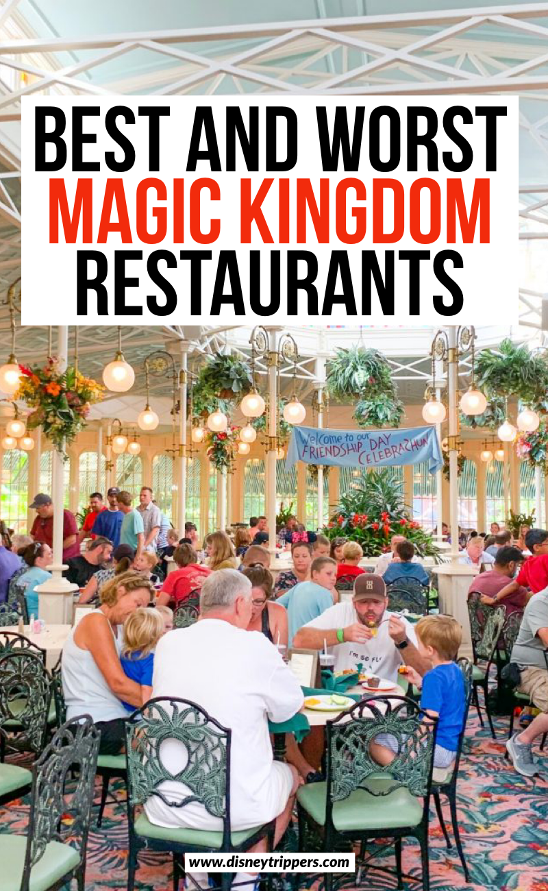 Best And Worst Magic Kingdom Restaurants | 16 Best (And Worst!) Magic Kingdom Restaurants | best food at Magic Kingdom in Disney World | Best food at Disney World | where to eat at Magic Kingdom | best magic kingdom dining plans | dining tips for Magic Kingdom | tips for where to eat at Disney #disney #magickingdom