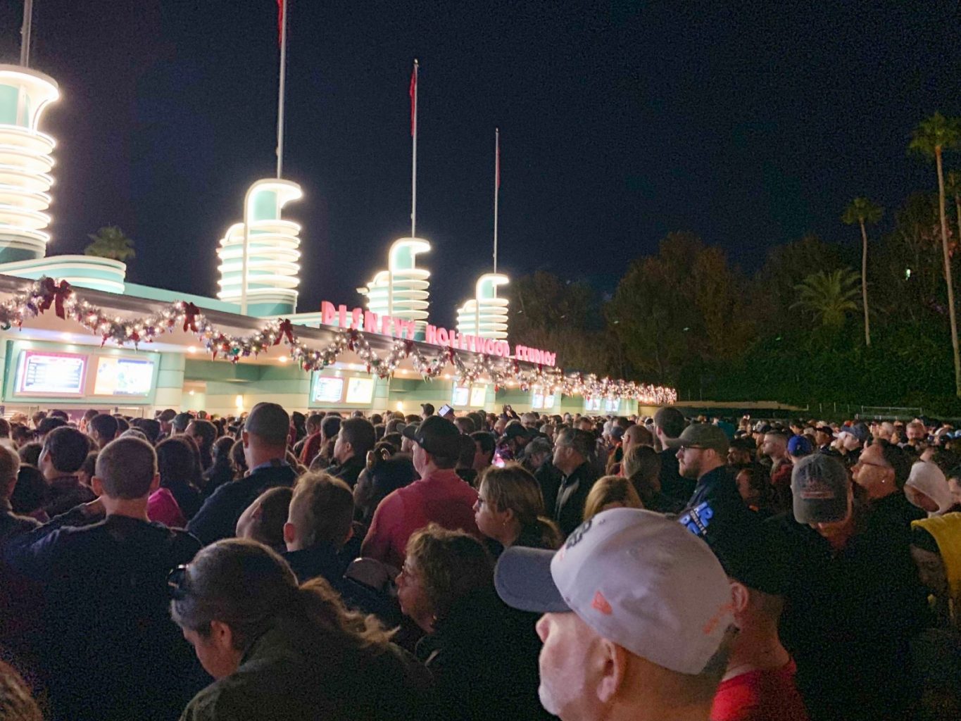 Hollywood Studios entrance at 6am