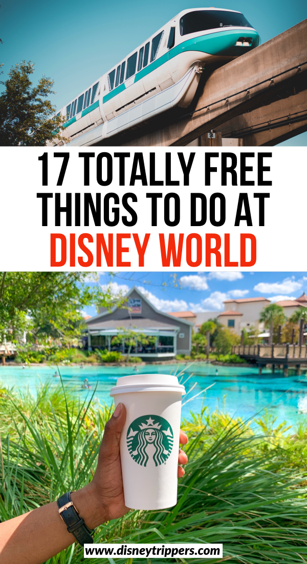 17 Totally Free Things To Do At Disney World | cheap things to at Disney World | Disney world tips | how to visit Disney for free | free tips and tricks for Disney world | how to plan your Disney vacation for cheap | how to save money at disney world | top free activities at Disney #disney #disneyworld