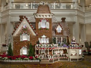 life size gingerbread house Disney Deluxe Resorts