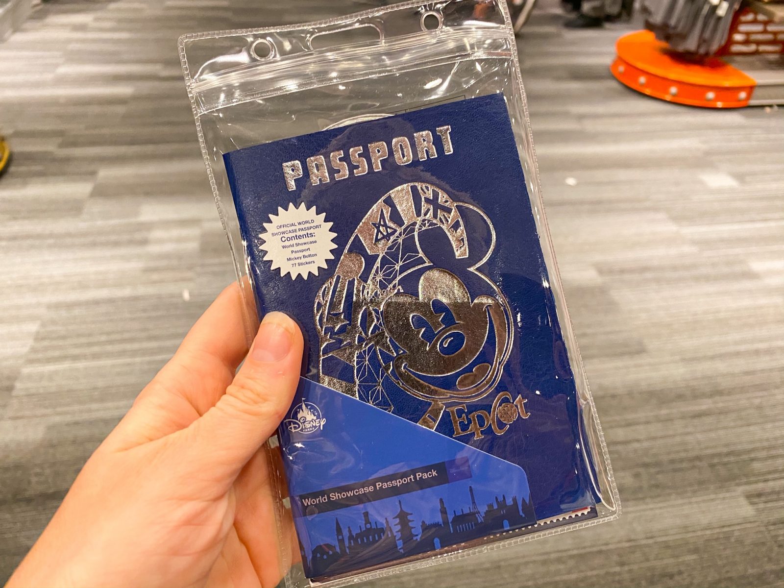 Disney Souvenirs Epcot Passport
