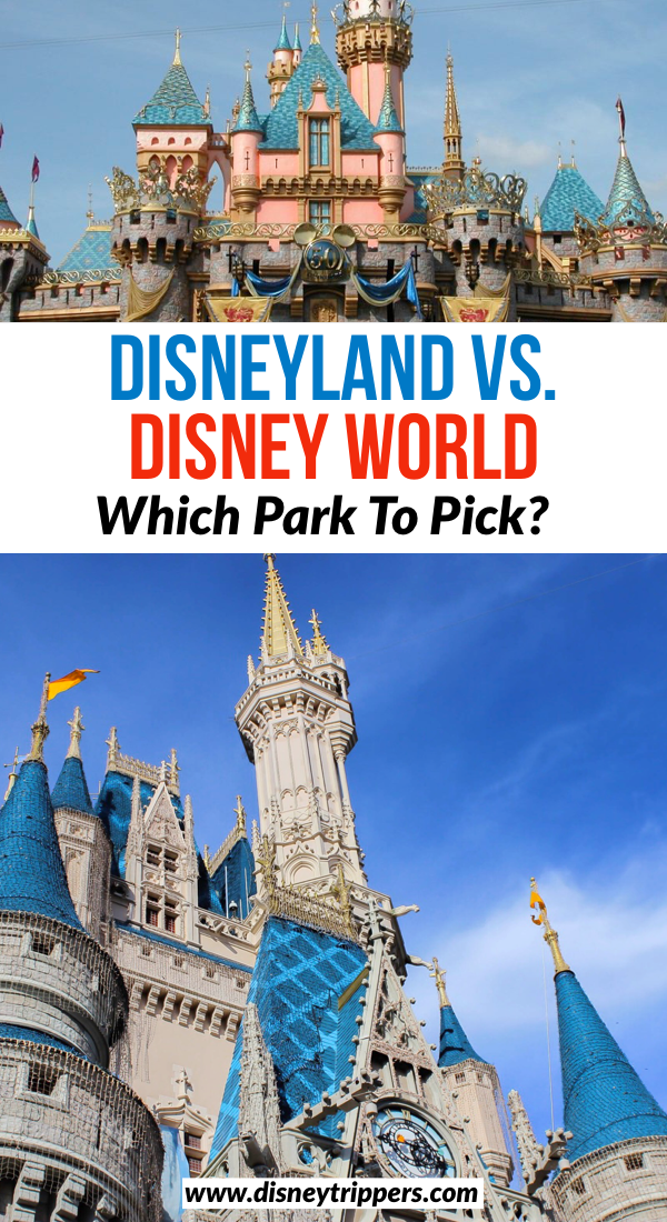 Disneyland vs Disney World: Which Park to Pick? | how to choose between disneyland vs disney world | tips for planning a trip to Disney world | tips for planning a trip to Disneyland | which disney park is the best? | disney planning tips #disneyworld #disneyland