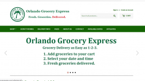 Grocery Delivery at Universal Orlando