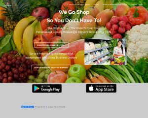 screenshot of we go shop