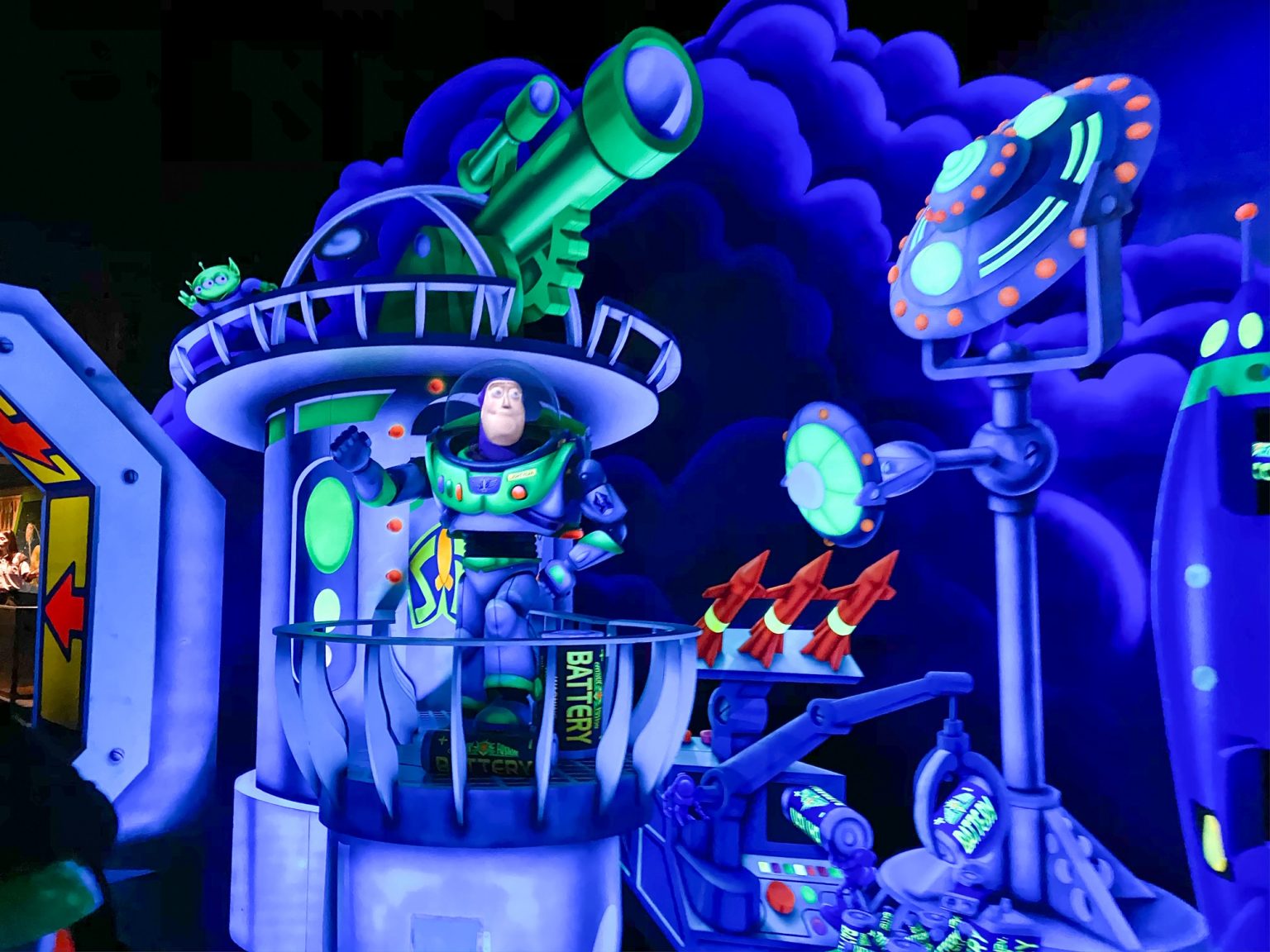 high score on buzz lightyear ride disney world