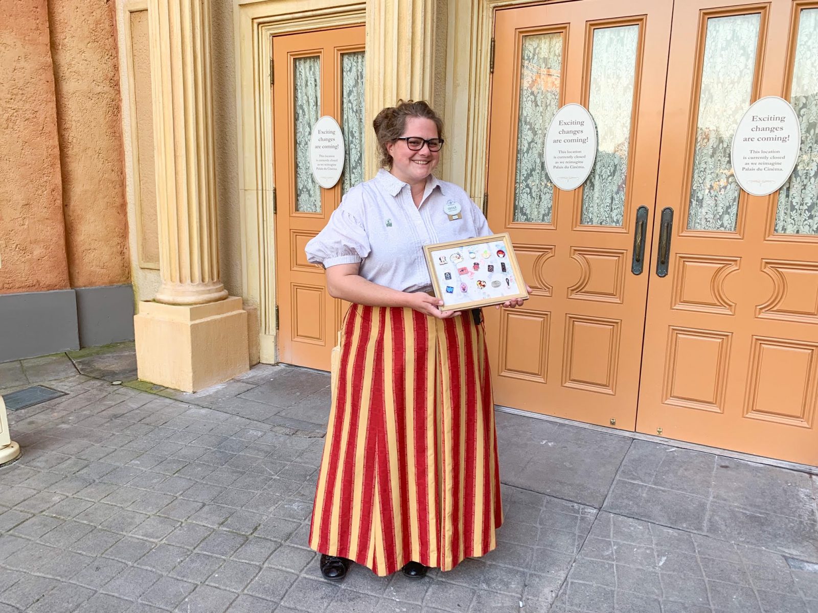 Disney cast member trading pins