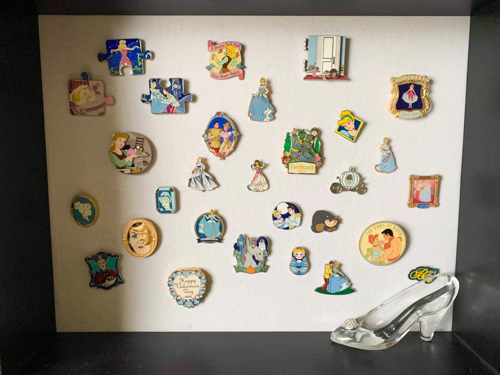 Cinderella pin display