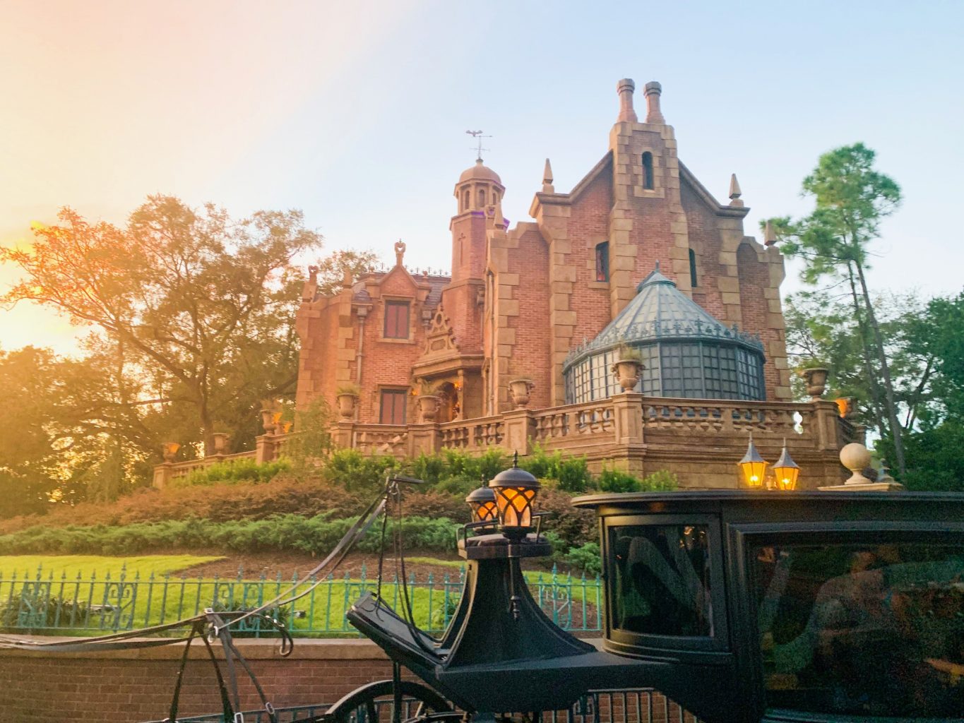 Disney World's Haunted Mansion ride