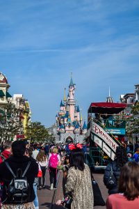 Disneyland Paris Castle from Main Street