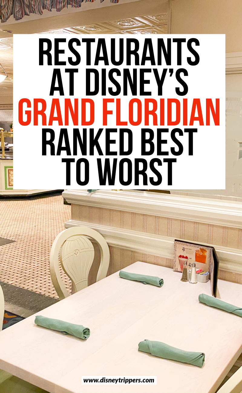 Restaurants At disney's Grand Floridian Ranked Best To Worst | 8 Best (And Worst!) Grand Floridian Restaurants | where to eat at Disney World hotels | Disney Grand Floridian dining | best dining at disney world | where to eat at Disney world