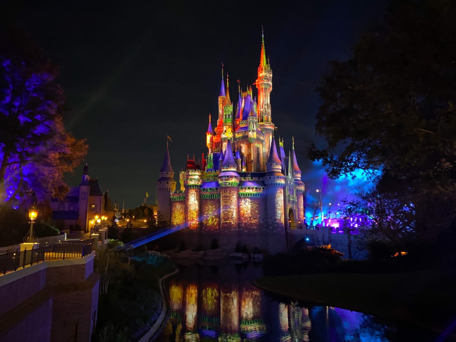 Evil Castle overlay at Villains after hours