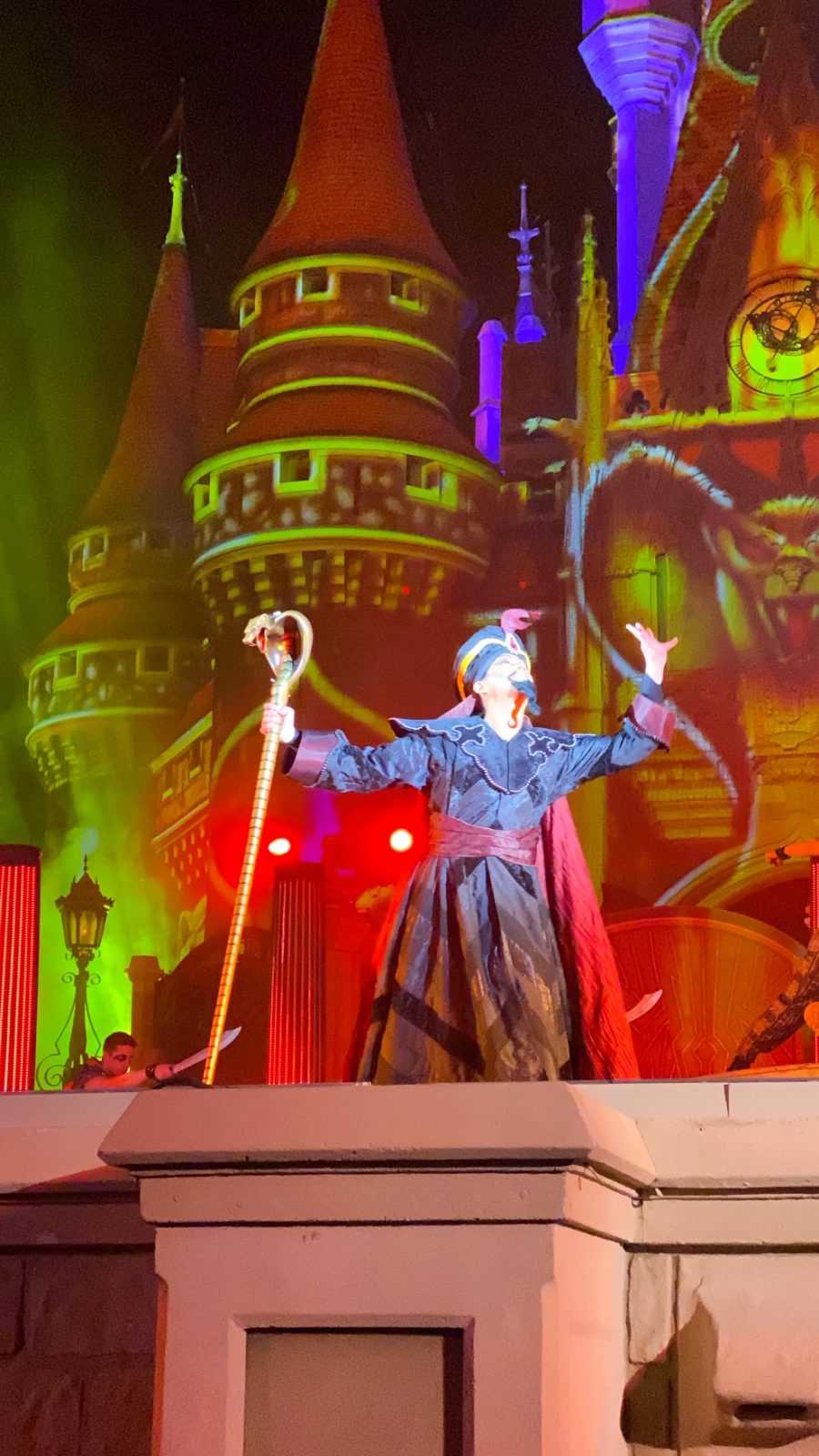 Jafar at Villains after hours at Disney