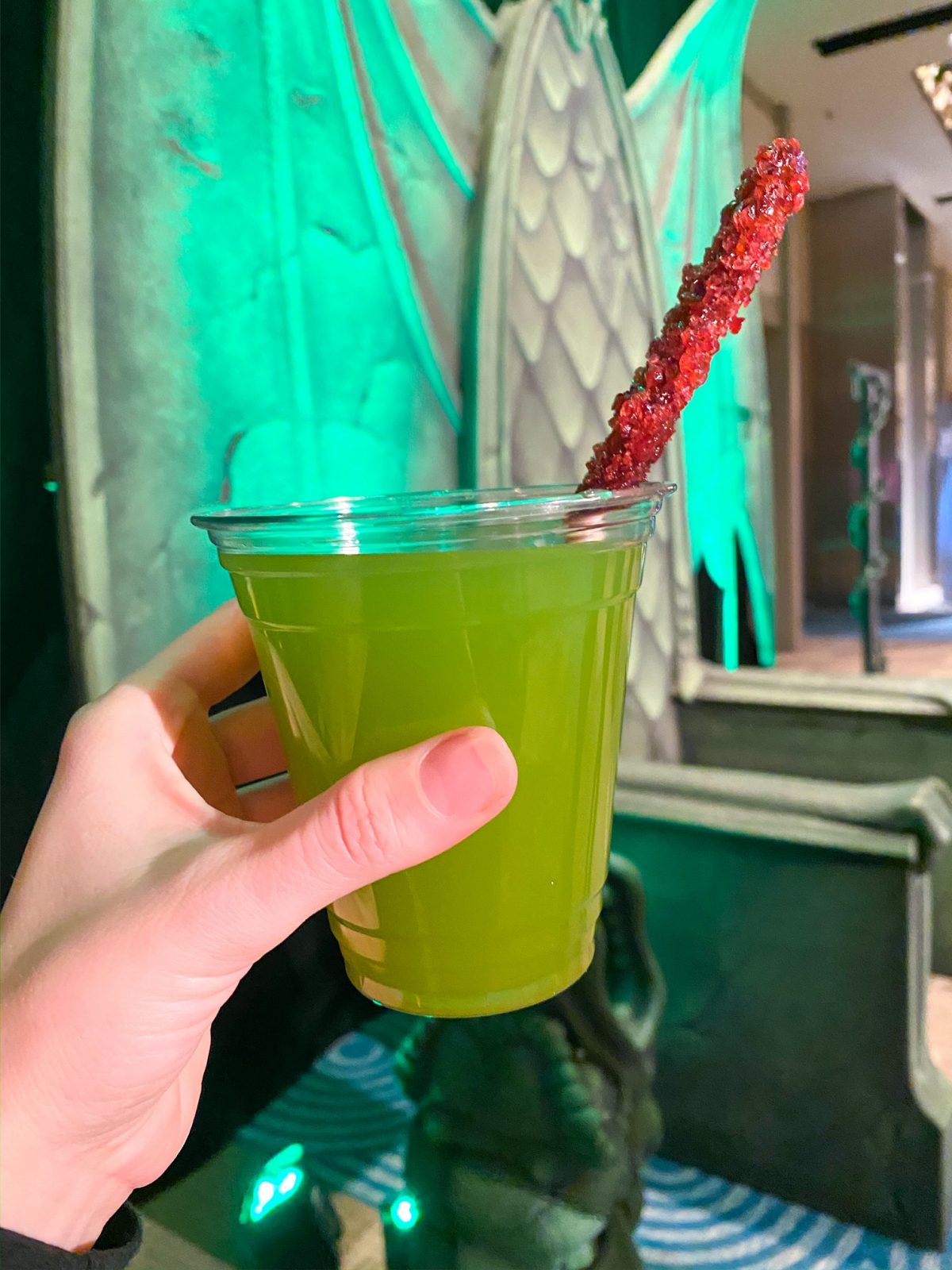Voodoo magic drink at Villains after hours