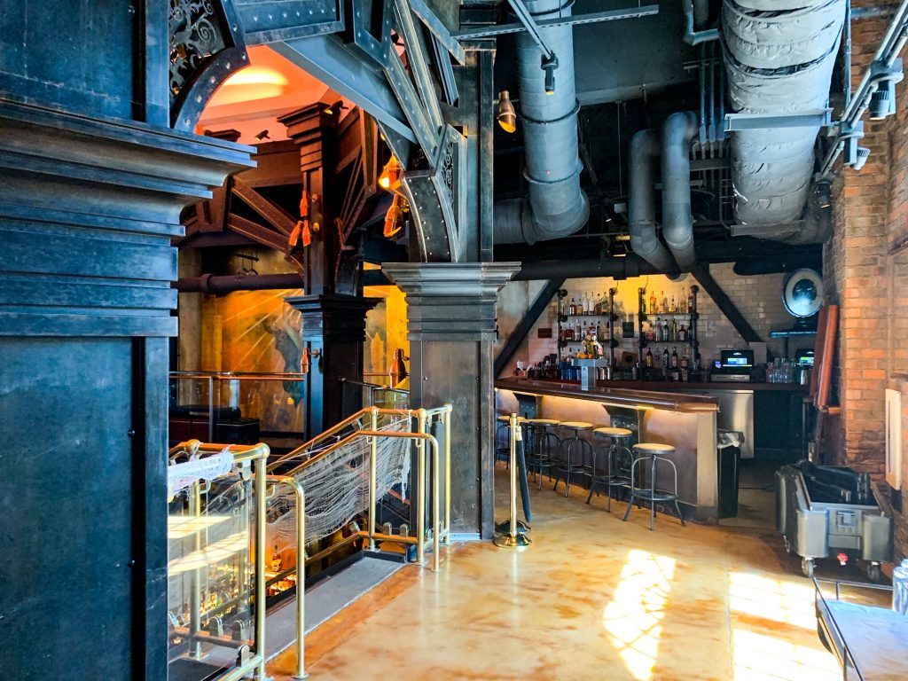 Inside upstairs of The Edison Disney Springs bar