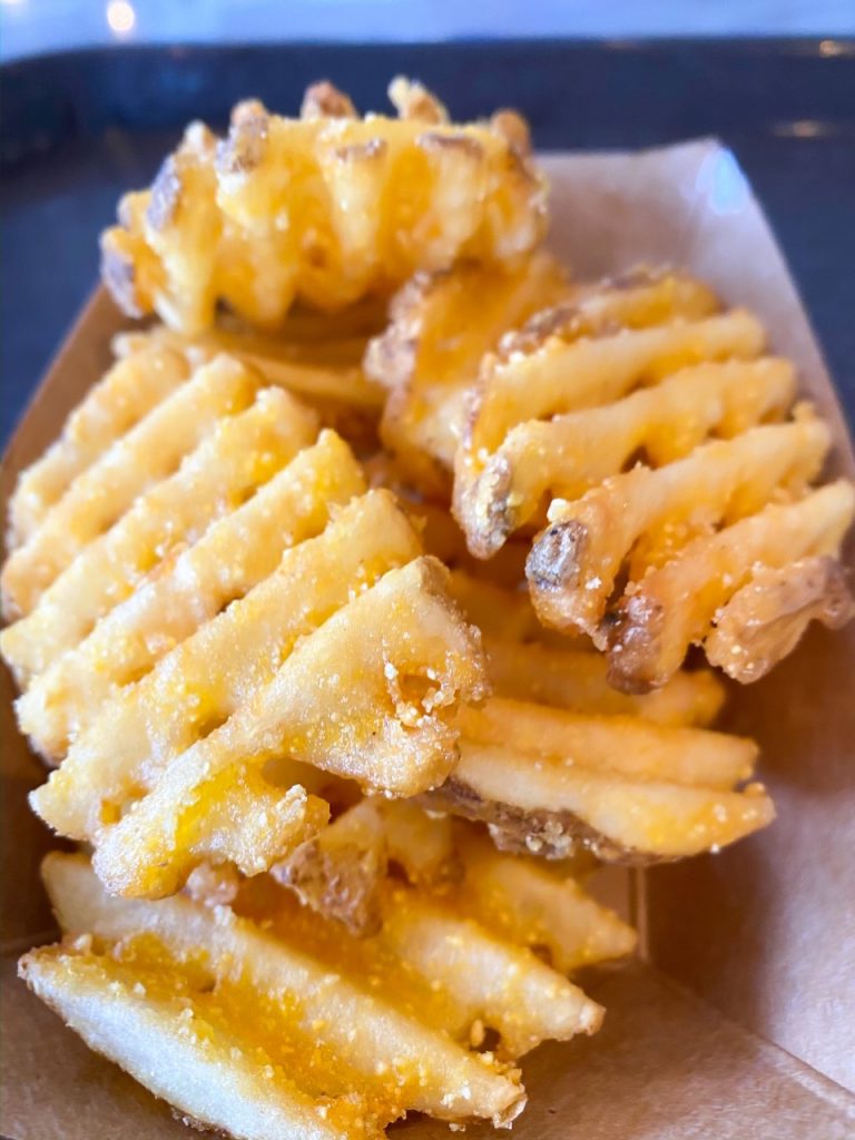 photo of waffle fries