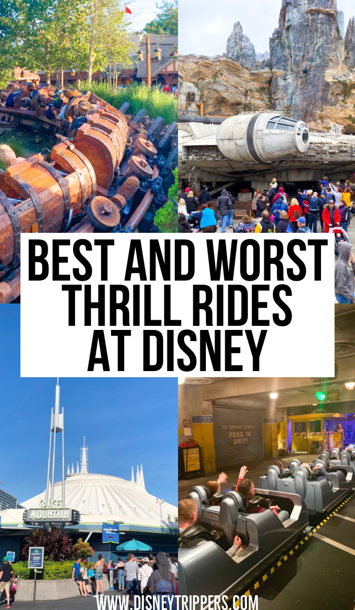 Best And Worst Thrill Rides At Disney | 18 Best (And Worst!) Disney Thrill Rides | tips for the best Disney rides | best things to do at Disney | disney travel tips | best disney rides for adults #disney